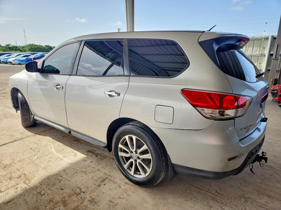 2015 Nissan Pathfinder VIN 5N1AR2MN1FC615400 COPART salvage auction — MINOR DENT/SCRATCHES, Fl - Certificate Of Title, sold $650 on 2026-07-29 (photo 2)