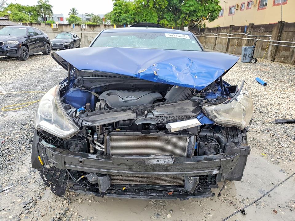 2017 Hyundai Veloster VIN KMHTC6AD9HU322029 COPART salvage auction — FRONT END, Fl - Cert Of Title Slvg Rebuildable, sold $475 on 2026-07-17 (photo 5)