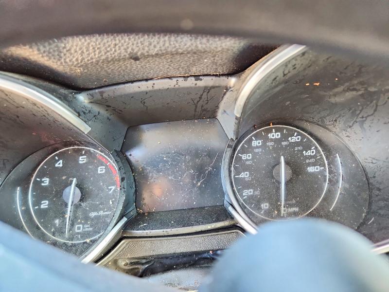 2018 Alfa romeo Stelvio VIN ZASFAKAN8J7B88506 COPART salvage auction — ROLLOVER, CA - SALVAGE CERTIFICATE, sold $700 on 2026-08-11 (photo 9)
