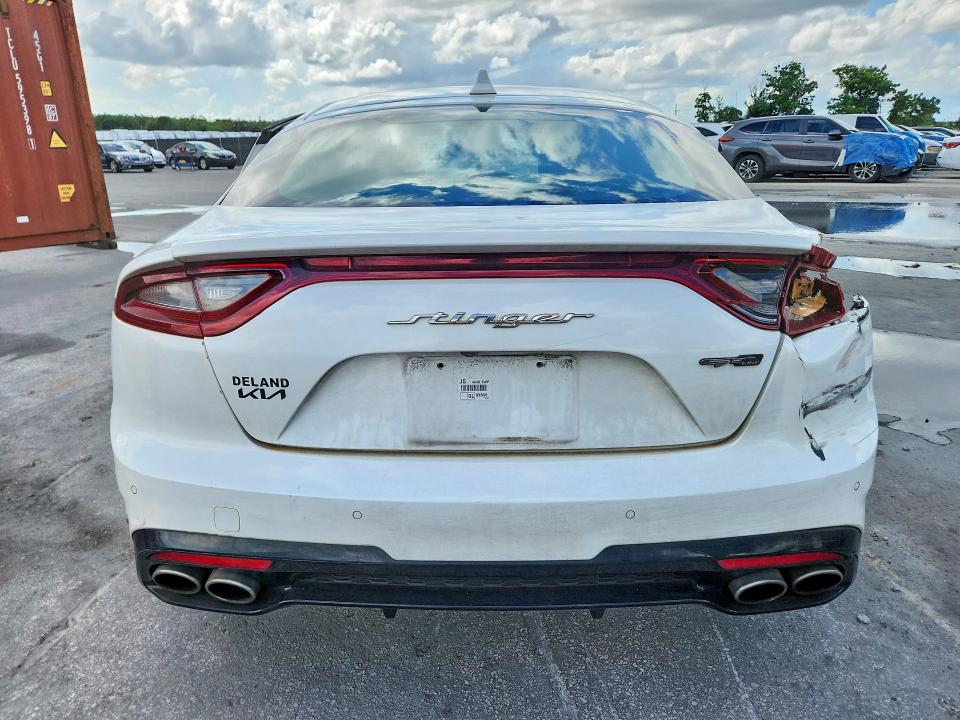 2021 Kia VIN KNAE15LA3M6088143 COPART salvage auction — REAR END, Fl - Certificate Of Destruction, sold $525 on 2026-07-28 (photo 6)