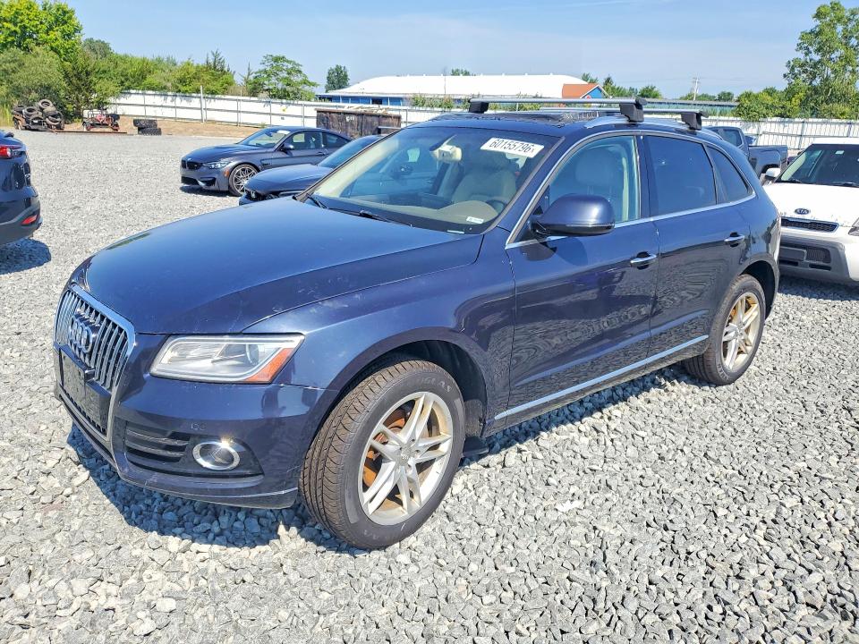 2017 Audi Q5 VIN WA1L2AFP6HA012218 COPART salvage auction — MECHANICAL, Oh - Cert Of Title-Salvage, sold $1,200 on 2026-07-20 (photo 1)