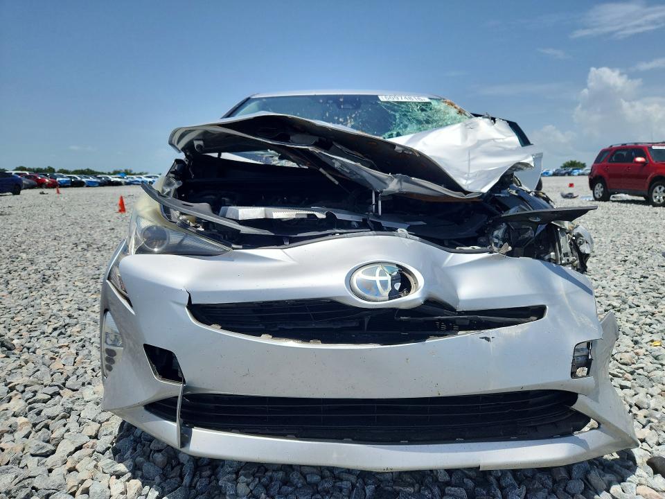 2016 Toyota Prius VIN JTDKARFUXG3501054 COPART salvage auction — FRONT END, Fl - Certificate Of Destruction, sold $10 on 2026-07-28 (photo 5)