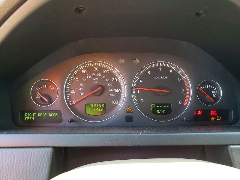 2009 Volvo Xc90 VIN YV4CZ982491522180 COPART salvage auction — REAR END, Ct - Cert Of Title-Salvage, sold $475 on 2026-07-10 (photo 9)
