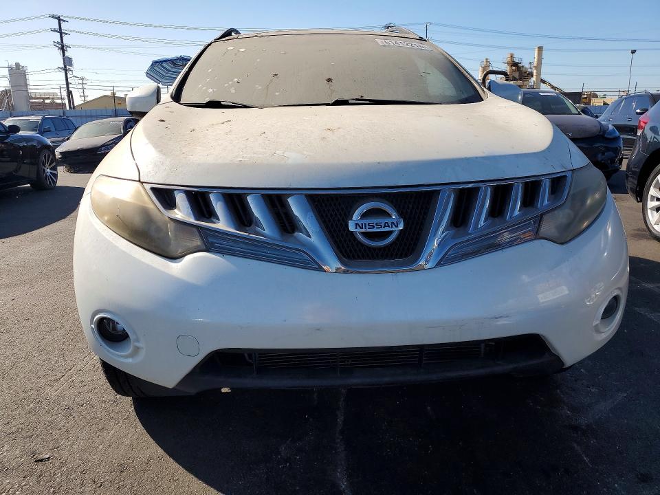 2010 Nissan Murano VIN JN8AZ1MW7AW122856 COPART salvage auction — REAR END, CA - SALVAGE CERTIFICATE, sold $250 on 2026-07-22 (photo 5)