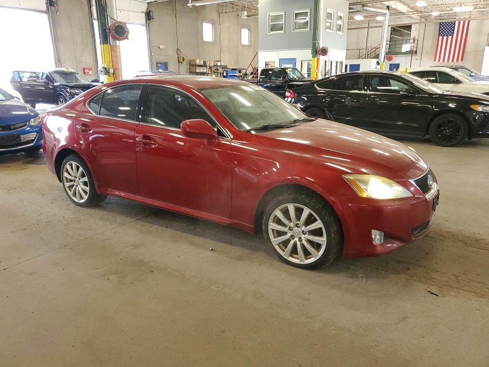 2008 Lexus Is 250 VIN JTHCK262585019071 COPART salvage auction — MINOR DENT/SCRATCHES, MN - CERTIFICATE OF TITLE, sold $1,550 on 2026-07-28 (photo 4)