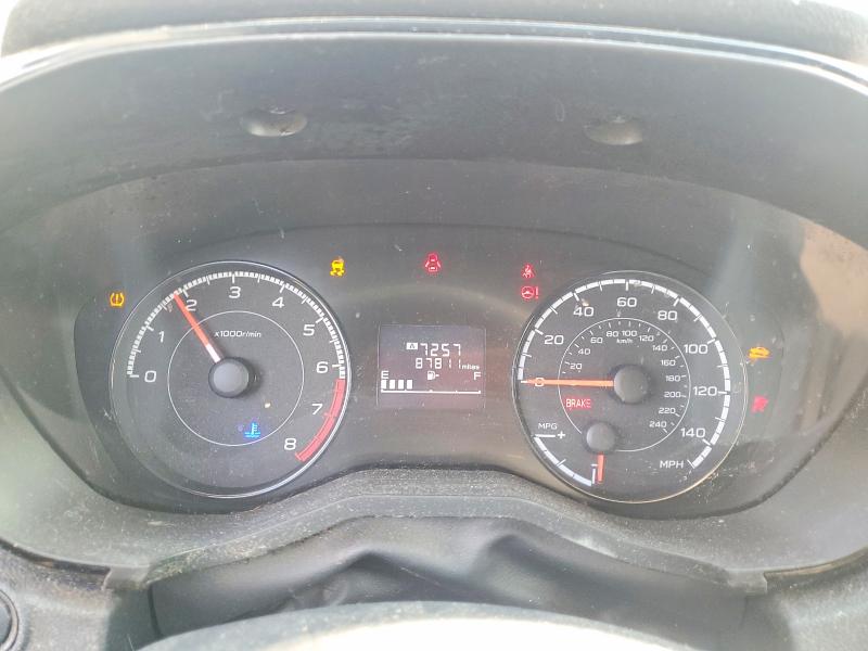 2021 Subaru Xv VIN JF2GTAAC9M9214489 COPART salvage auction — ROLLOVER, Vt - Cert Of Title-Salvage Vehicle (P), sold $975 on 2026-07-16 (photo 9)