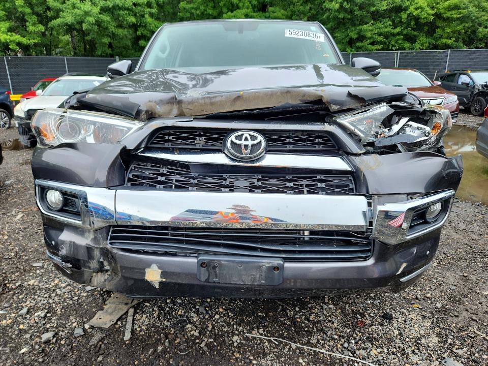2016 Toyota 4runner VIN JTEBU5JR1G5396438 COPART salvage auction — FRONT END, Md - Cert Of Salvage > 75% Damage, sold $10,300 on 2026-07-28 (photo 5)