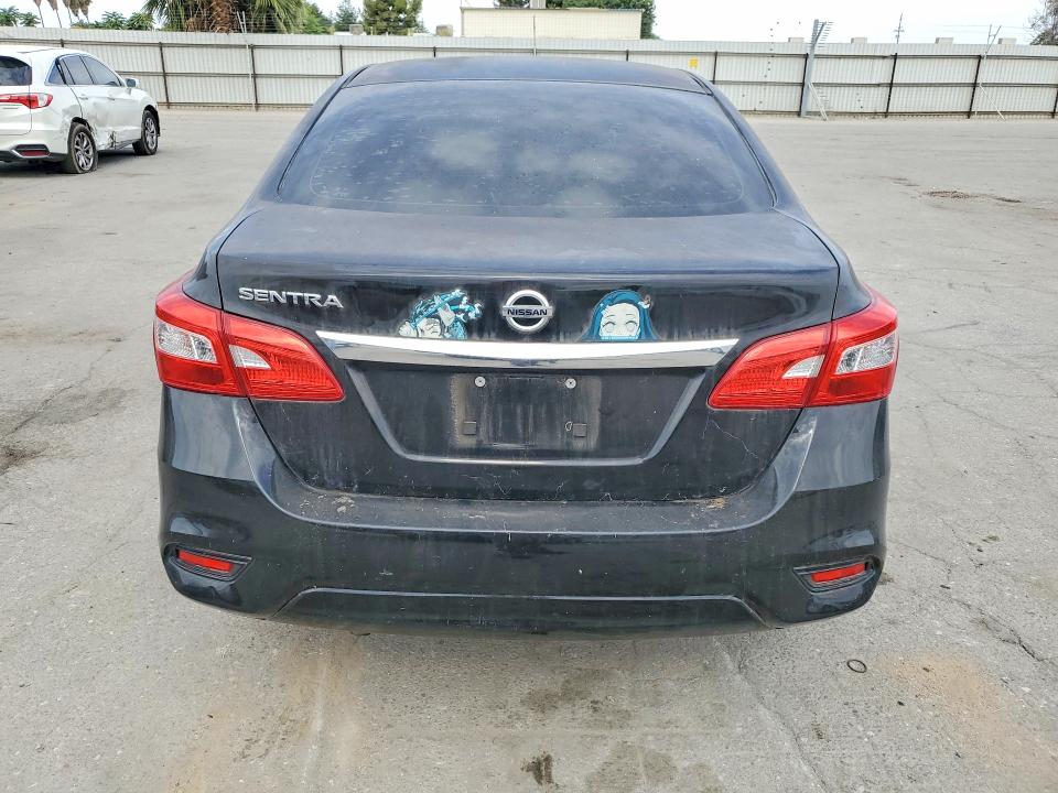 2017 Nissan Sentra VIN 3N1AB7AP0HY377080 COPART salvage auction — MINOR DENT/SCRATCHES, Salvage Title, sold $1,300 on 2026-07-17 (photo 6)