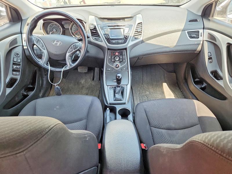 2016 Hyundai Elantra VIN KMHDH4AH4GU484100 COPART salvage auction — MECHANICAL, ON - PERMIT NO BRAND - UNFIT, sold $725 on 2026-07-21 (photo 8)