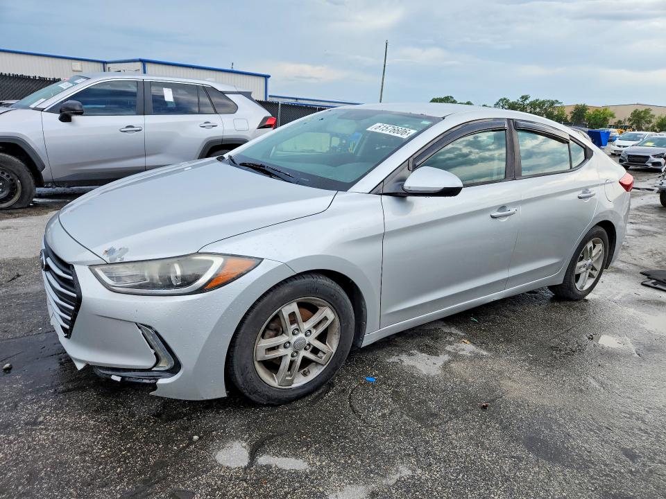 2018 Hyundai Elantra VIN 5NPD74LF8JH234394 COPART salvage auction — FRONT END, Oh - Certificate Of Title, sold $1,350 on 2026-08-20 (photo 1)
