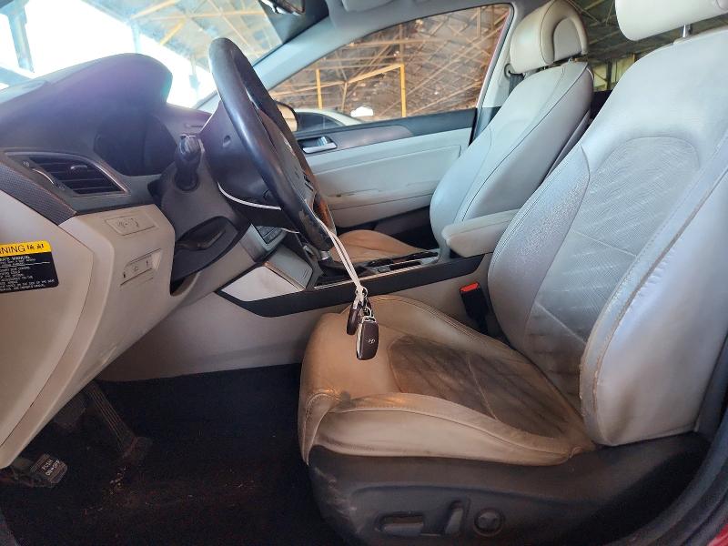 2016 Hyundai Sonata VIN 5NPE34AF1GH419821 COPART salvage auction — MECHANICAL, Az - Certificate Of Title, sold $1,200 on 2026-07-29 (photo 7)