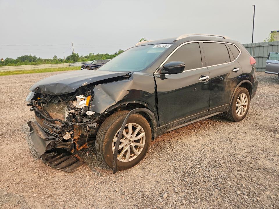 2018 Nissan Rogue VIN 5N1AT2MV5JC704204 COPART salvage auction — FRONT END, ON - PERMIT NO BRAND - UNFIT, sold $125 on 2026-07-23 (photo 1)