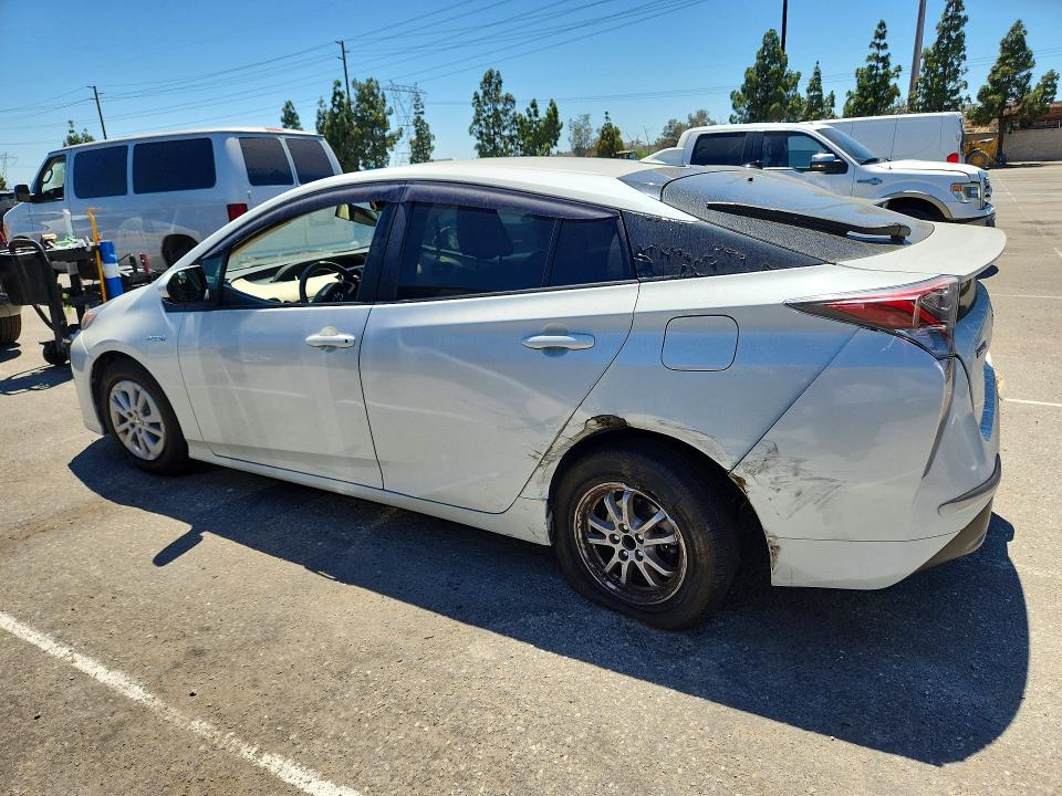 2016 Toyota Prius VIN JTDKBRFU1G3013298 COPART salvage auction — REAR END, Ca - Salvage Certificate, sold $2,350 on 2026-07-23 (photo 2)
