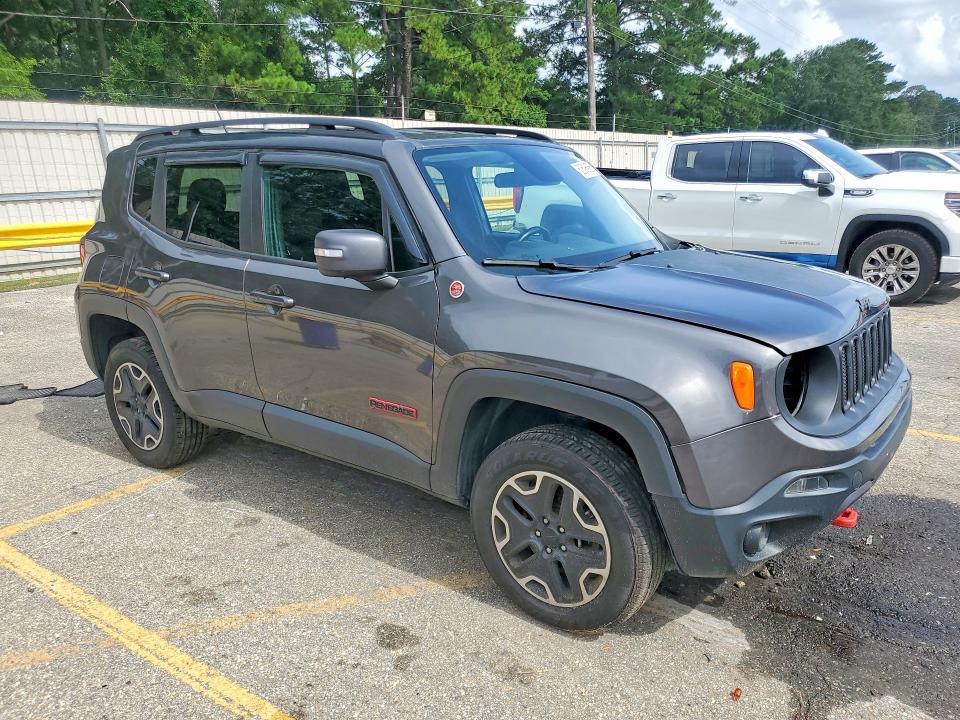 2017 Jeep Renegade VIN ZACCJBCB6HPG55269 COPART salvage auction — FRONT END, Al - Cert Of Title-Salvage Title, sold $1,850 on 2026-08-17 (photo 4)
