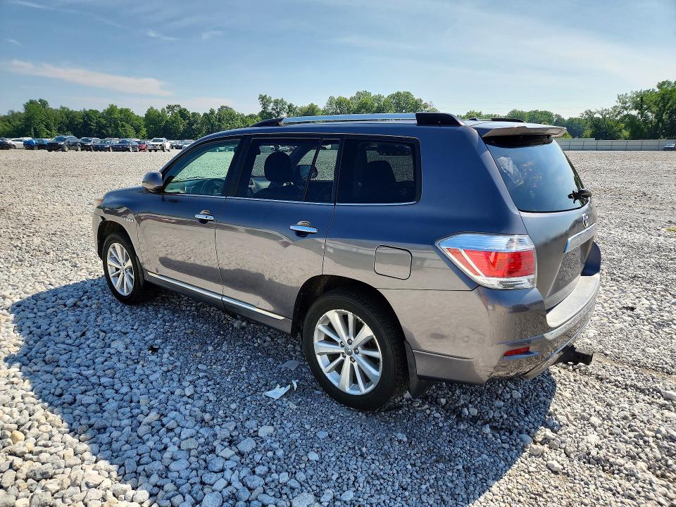 2011 Toyota Highlander hybrid VIN JTEDC3EH3B2003227 COPART salvage auction — MINOR DENT/SCRATCHES, OH - CERTIFICATE OF TITLE (P), sold $5,200 on 2026-07-24 (photo 2)