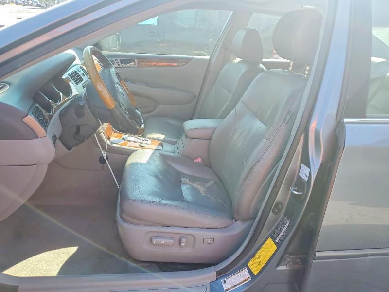 2005 Lexus ES VIN JTHBA30G755095752 COPART salvage auction — FRONT END, Pa - Certificate Of Salvage, sold $575 on 2026-07-27 (photo 7)