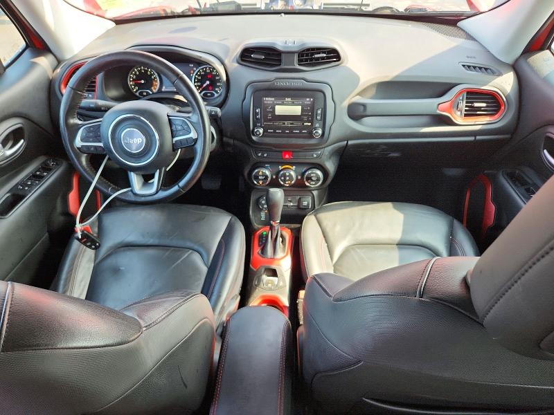 2016 Jeep Renegade VIN ZACCJBCT5GPE15055 COPART salvage auction — FRONT END, Md - Cert Of Salvage > 75% Damage, sold $4,300 on 2026-08-05 (photo 8)