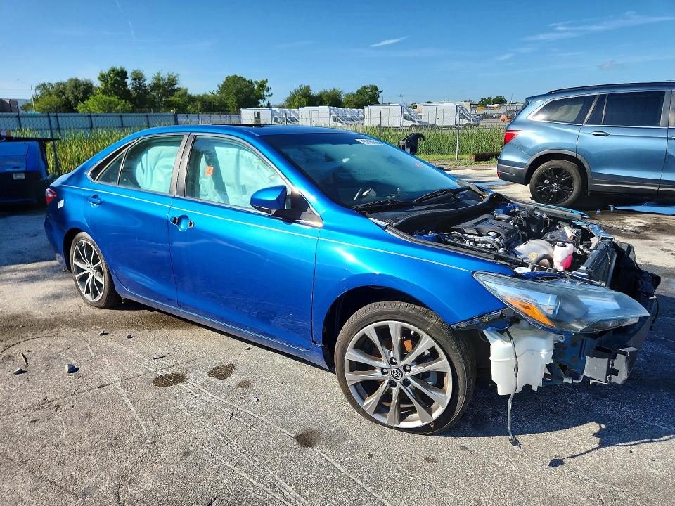 2017 Toyota Camry VIN 4T1BF1FK2HU785031 COPART salvage auction — FRONT END, Fl - Certificate Of Title, sold $975 on 2026-07-09 (photo 4)