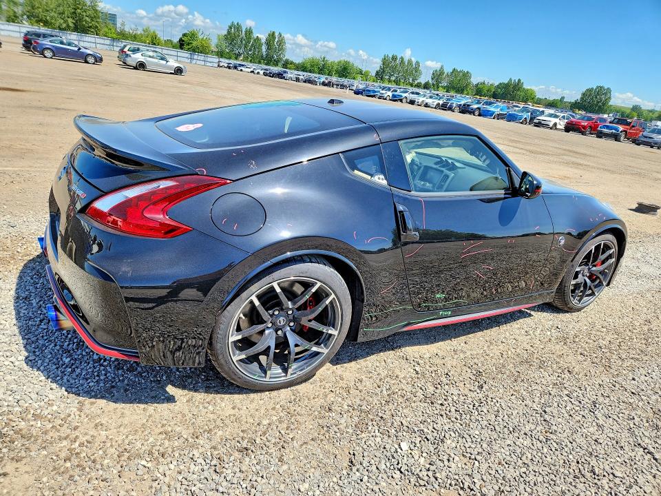 2020 Nissan 370z VIN JN1AZ4EH8LM823548 COPART salvage auction — UNDERCARRIAGE, ON - PERMIT NO BRAND - UNFIT, sold $27,750 on 2026-07-28 (photo 3)