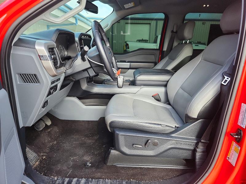 2022 Ford F-150 VIN 1FTEW1C54MKE38631 COPART salvage auction — DAMAGE HISTORY, TX - CERTIFICATE OF TITLE, sold $9,900 on 2026-07-29 (photo 7)