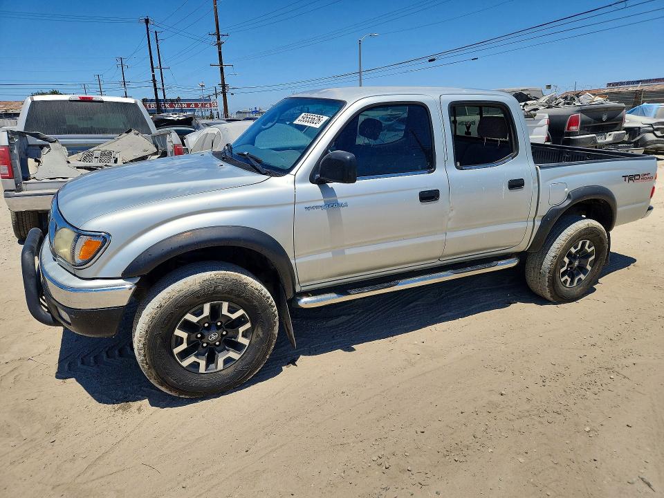 2002 Toyota Tacoma VIN 5TEGN92N32Z099221 COPART salvage auction — VANDALISM, CA - SALVAGE CERTIFICATE, sold $4,300 on 2026-07-16 (photo 1)