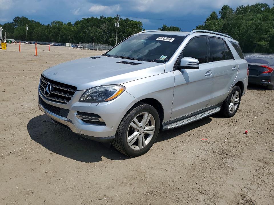 2013 Mercedes-benz M-klasse VIN 4JGDA5JB4DA144190 COPART salvage auction — REAR END, La - Cert Of Title-Salvage, sold $3,450 on 2026-07-10 (photo 1)