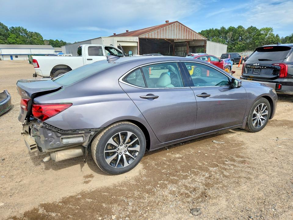 2017 Acura Tlx VIN 19UUB1F38HA000340 COPART salvage auction — REAR END, LA - CERT OF TITLE-SALVAGE, sold $3,750 on 2026-07-31 (photo 3)