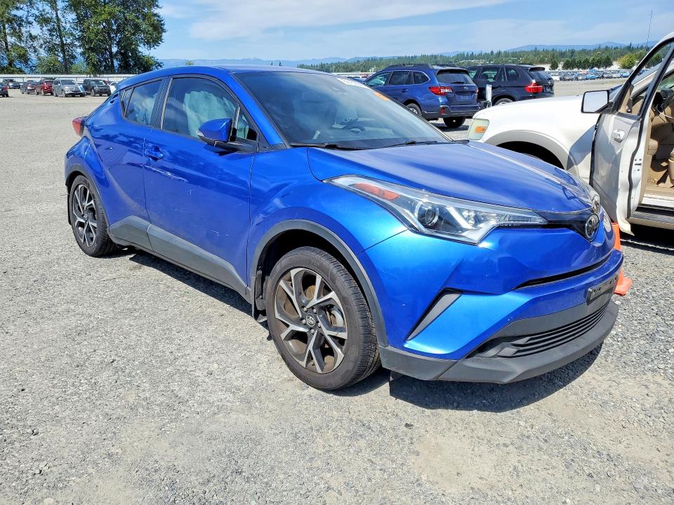 2018 Toyota C-hr VIN NMTKHMBX7JR038700 COPART salvage auction — REAR END, WA - BILL OF SALE, sold $3,600 on 2026-07-20 (photo 4)