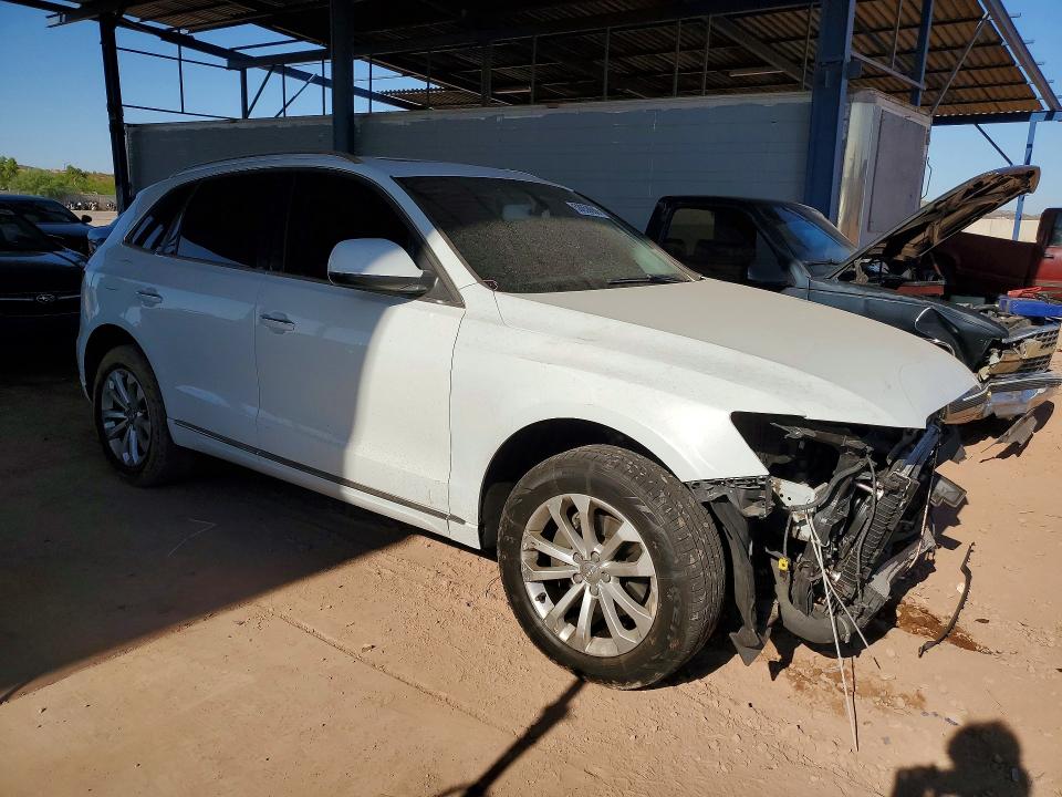 2015 Audi Q5 VIN WA1CFAFP8FA036070 COPART salvage auction — FRONT END, Az - Cert Of Title - Salvage, sold $175 on 2026-07-28 (photo 4)