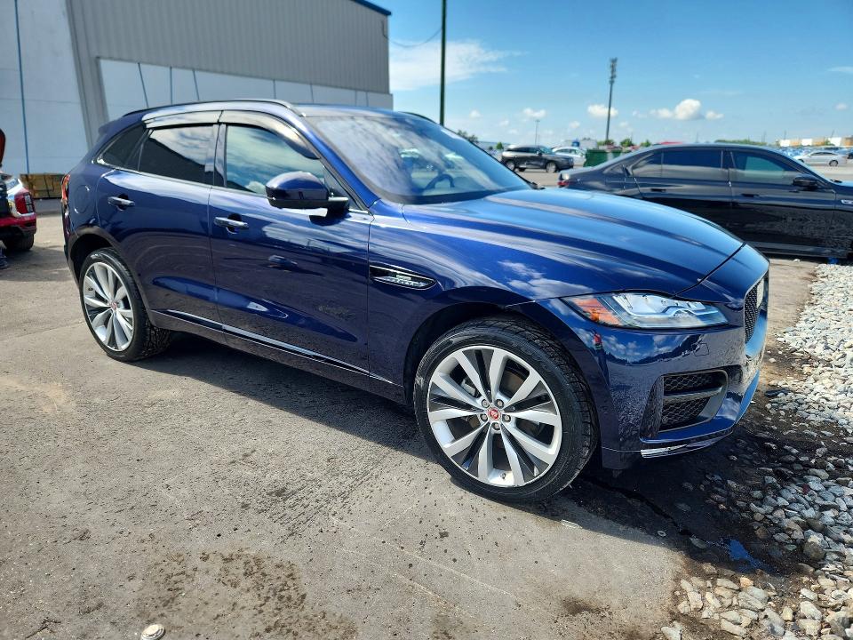 2017 Jaguar F-pace VIN SADCL2BVXHA884046 COPART salvage auction — FRONT END, Fl - Cert Of Title Slvg Rebuildable, sold $5,200 on 2026-07-20 (photo 4)