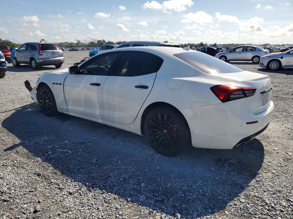 2022 Maserati Ghibli VIN ZAM57XSA4N1390713 COPART salvage auction — FRONT END, Fl - Certificate Of Destruction, sold $1,700 on 2026-07-21 (photo 2)