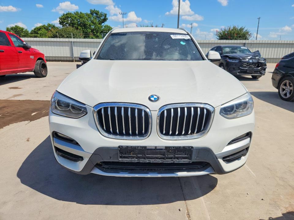 2020 BMW X3 VIN 5UXTY3C08L9B55304 COPART salvage auction — WATER/FLOOD, Tx - Certificate Of Title (P), sold $9,300 on 2026-07-30 (photo 5)