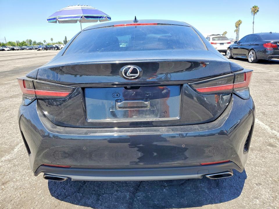 2022 Lexus Rc VIN JTHGA5BC5N5012220 COPART salvage auction — UNDERCARRIAGE, CA - SALVAGE CERTIFICATE, sold $10,600 on 2026-07-28 (photo 6)