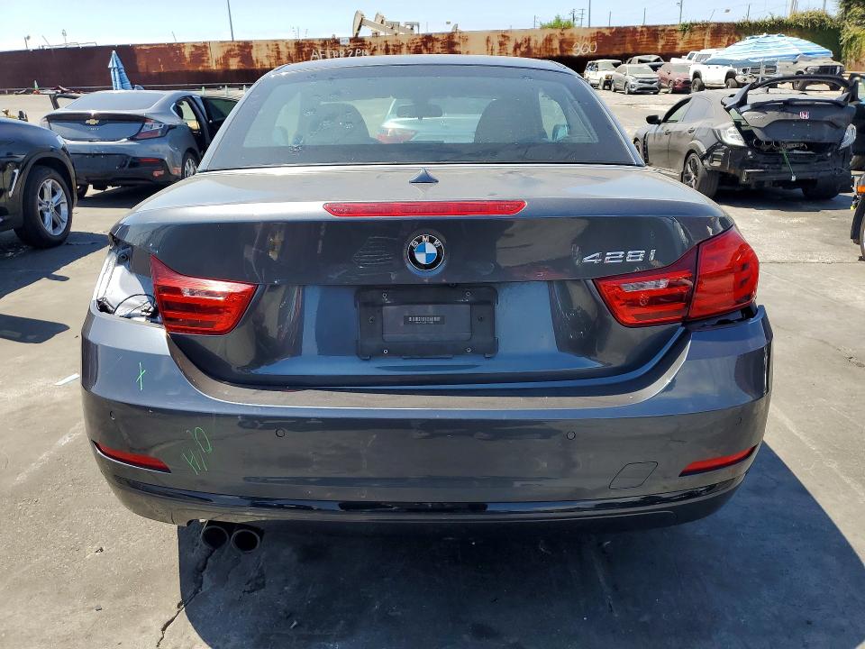 2014 BMW 4er VIN WBA3V7C50EP771262 COPART salvage auction — REAR END, Ca - Salvage Certificate, sold $2,050 on 2026-08-12 (photo 6)