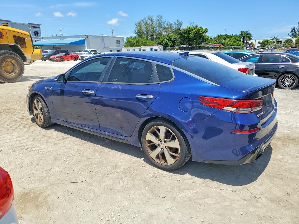 2019 Kia Optima VIN 5XXGT4L39KG319790 COPART salvage auction — MECHANICAL, Fl - Certificate Of Title (P), sold $625 on 2026-07-31 (photo 2)