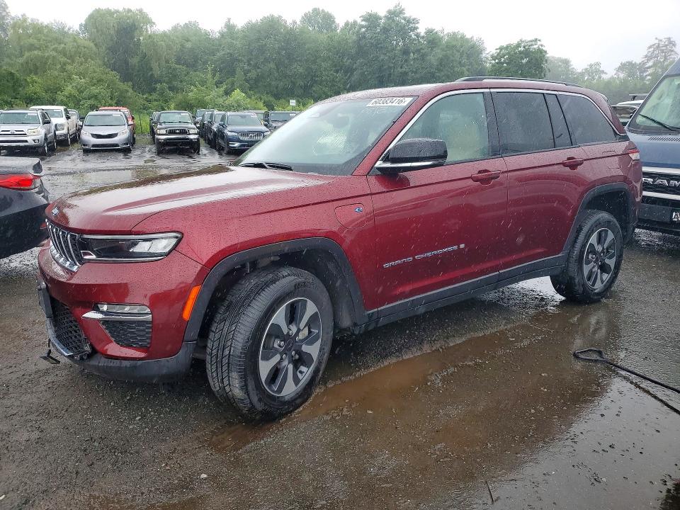 2024 Jeep Grand cherokee VIN 1C4RJYB66RC710889 COPART salvage auction — FRONT END, CT - CERTIFICATE OF TITLE (P), sold $19,800 on 2026-07-22 (photo 1)