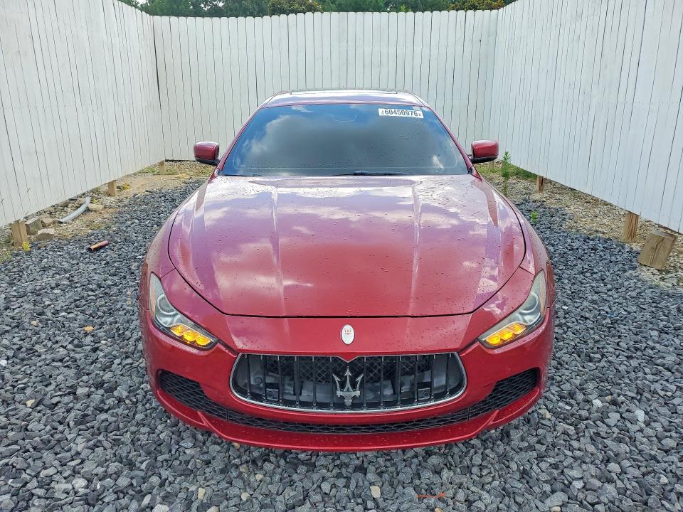 2015 Maserati Ghibli VIN ZAM57RTA0F1143362 COPART salvage auction — NORMAL WEAR, Ar - Cert Of Title-Rebuilt, sold $1,050 on 2026-07-14 (photo 5)
