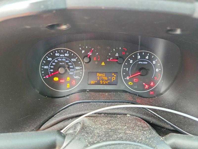 2022 Ram Promaster city VIN ZFBHRFAB3N6Y09866 COPART salvage auction — FRONT END, Salvage Title, sold $3,800 on 2026-08-14 (photo 9)