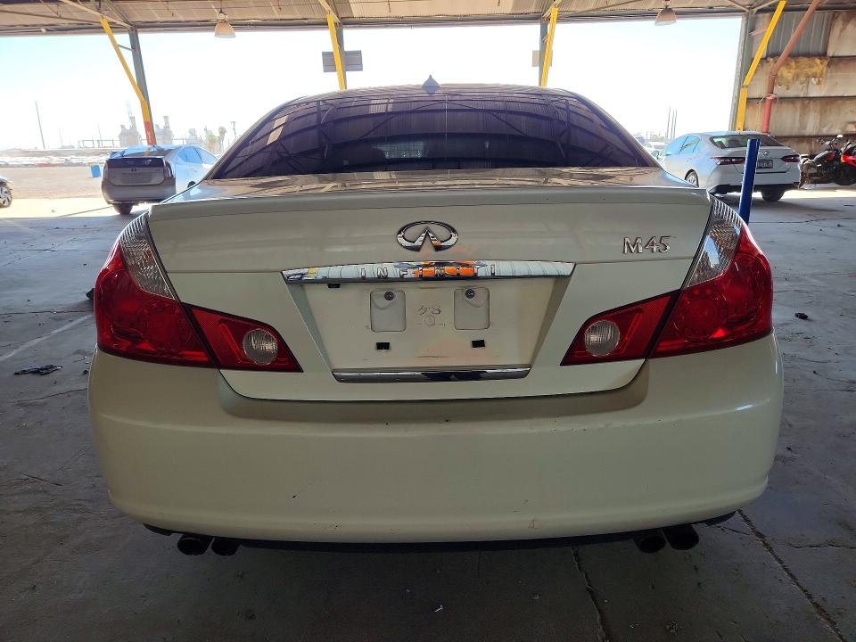 2007 Infiniti M45 VIN JNKBY01E87M401230 COPART salvage auction — NORMAL WEAR, Az - Certificate Of Title, sold $650 on 2026-07-13 (photo 6)