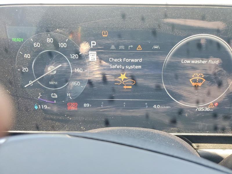 2024 Kia Niro VIN KNDCR3L14R5120912 COPART salvage auction — SIDE, Ca - Salvage Certificate, sold $2,350 on 2026-07-28 (photo 9)