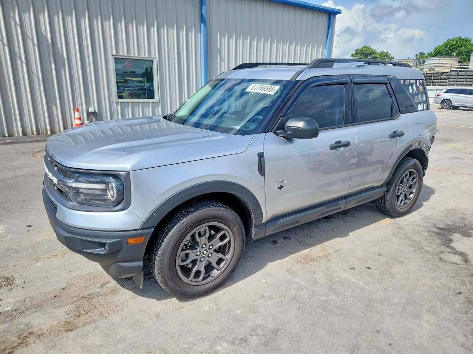 2021 Ford Bronco sport VIN 3FMCR9B64MRA71776 COPART salvage auction — REAR END, Salvage Title, sold $6,599 on 2026-08-21 (photo 1)
