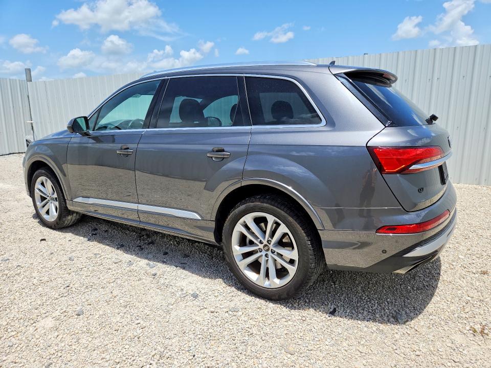 2025 Audi Q7 VIN WA1LVBF76SD016904 COPART salvage auction — SIDE, Fl - Certificate Of Title (P), sold $400 on 2026-07-22 (photo 2)