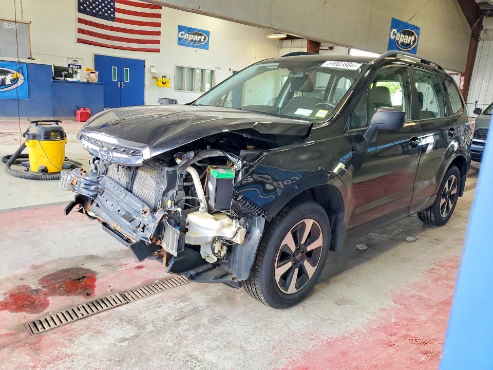 2017 Subaru Forester VIN JF2SJABC9HH514141 COPART salvage auction — FRONT END, Ny - Mv-907A Salvage Certificate, sold $125 on 2026-07-13 (photo 1)