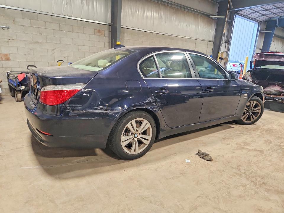 2010 BMW 5 series VIN WBANV1C58AC389357 COPART salvage auction — SIDE, PA - CERTIFICATE OF SALVAGE, sold $425 on 2026-07-15 (photo 3)