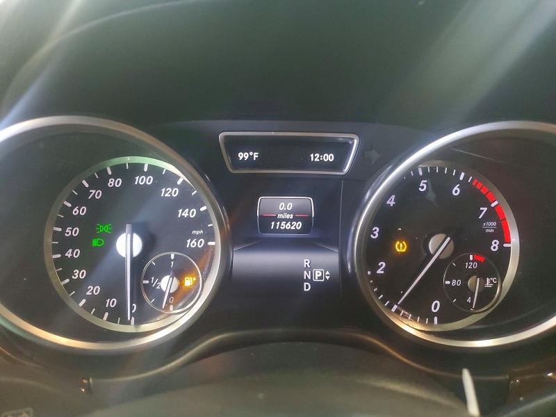 2014 Mercedes-benz M-klasse VIN 4JGDA7DB6EA313408 COPART salvage auction — MINOR DENT/SCRATCHES, Salvage Title, sold $7,300 on 2026-07-27 (photo 9)