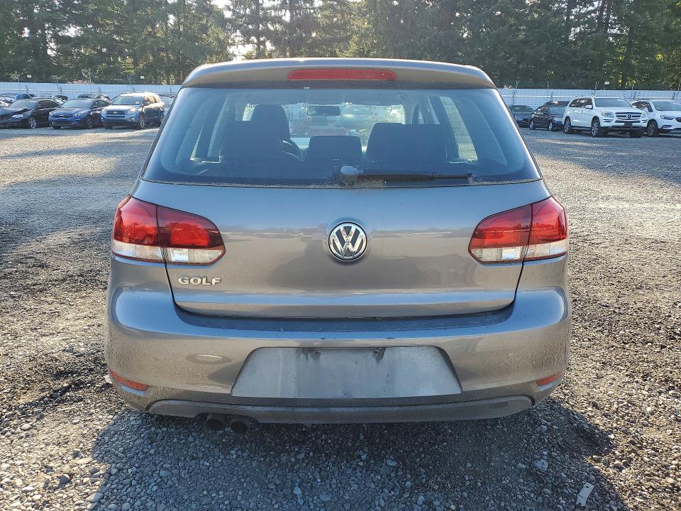 2012 Volkswagen Golf VIN WVWDB7AJ8CW196928 COPART salvage auction — FRONT END, Salvage Title, sold $1,100 on 2026-07-17 (photo 6)