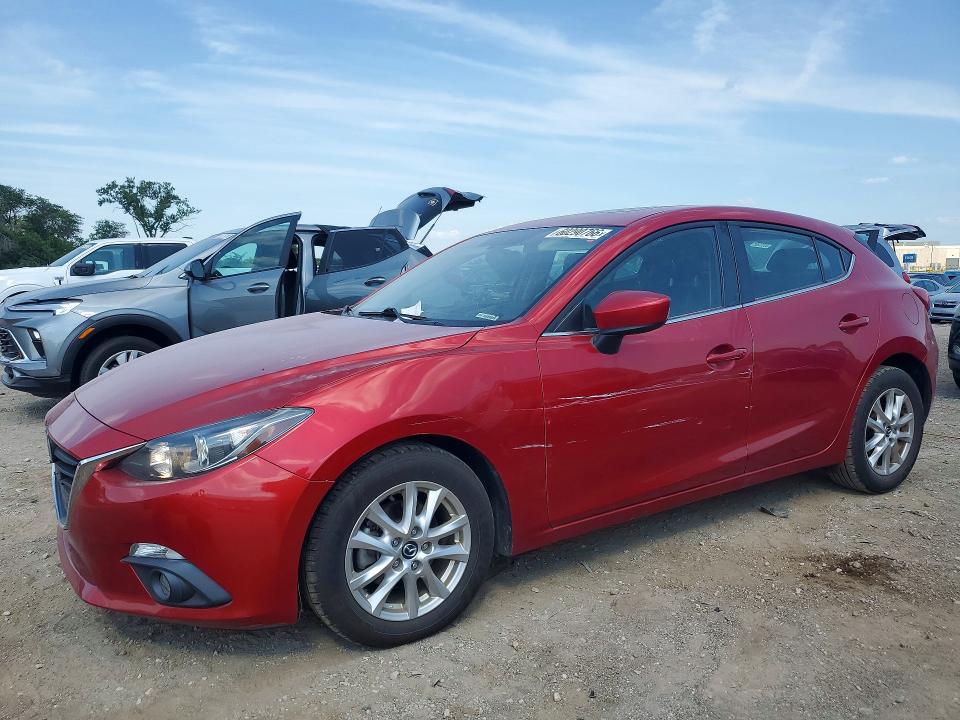 2015 Mazda 3 VIN 3MZBM1M7XFM168726 COPART salvage auction — FRONT END, Ia - Cert Of Title-Salvage Title, sold $2,750 on 2026-07-31 (photo 1)