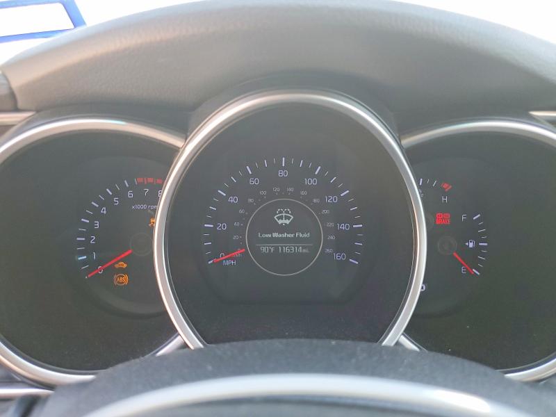 2015 Kia Optima VIN 5XXGN4A71FG409456 COPART salvage auction — MECHANICAL, Tx - Certificate Of Title, sold $625 on 2026-07-15 (photo 9)
