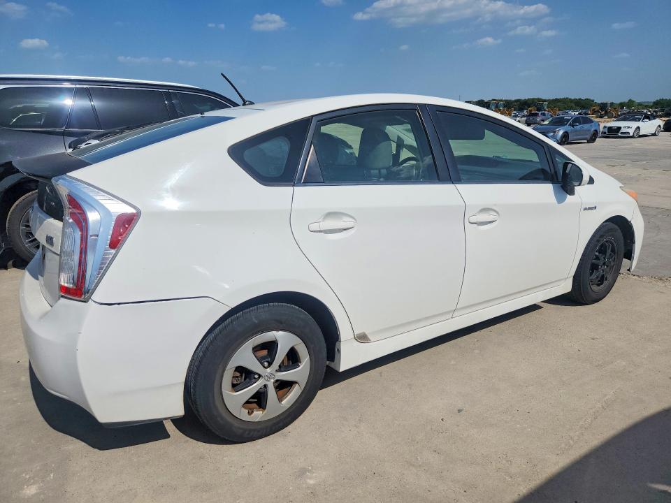 2013 Toyota Prius VIN JTDKN3DU7D5569753 COPART salvage auction — FRONT END, Tx - Certificate Of Title, sold $2,800 on 2026-07-27 (photo 3)