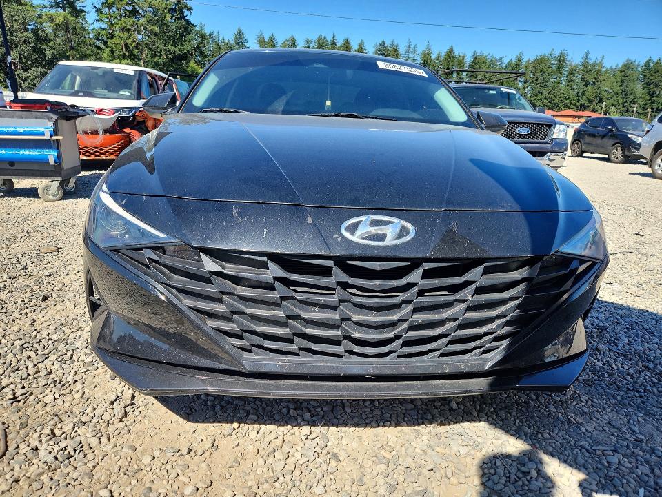 2021 Hyundai Elantra VIN 5NPLM4AG0MH048143 COPART salvage auction — REAR END, Wa - Bill Of Sale, sold $3,250 on 2026-07-17 (photo 5)
